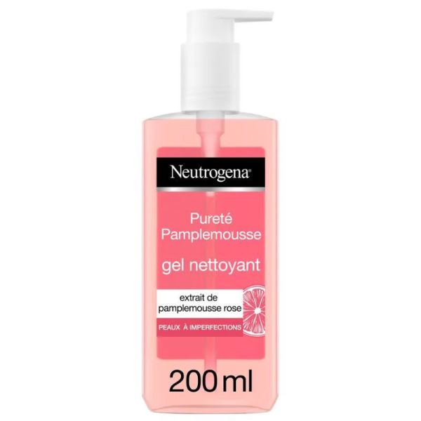 Neutrogena Pureté Pamplemousse Gel Nettoyant Peaux à Imperfections - 200ml (copie)