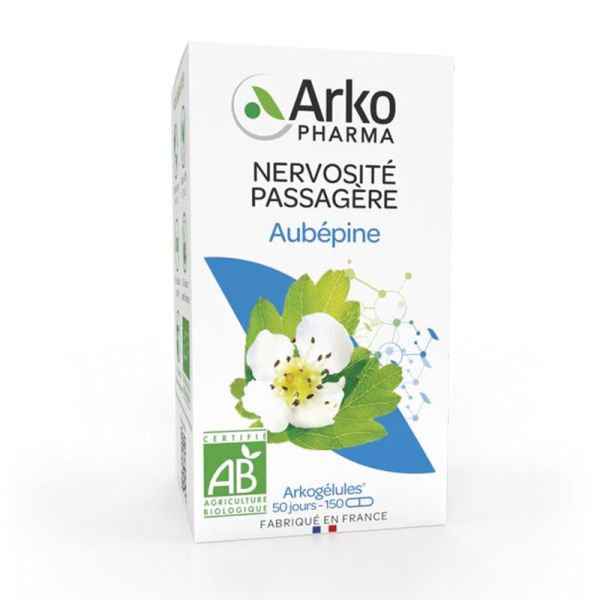 Arkopharma Arkogélules Aubépine Bio 150 Gélules - Nervosité passagère