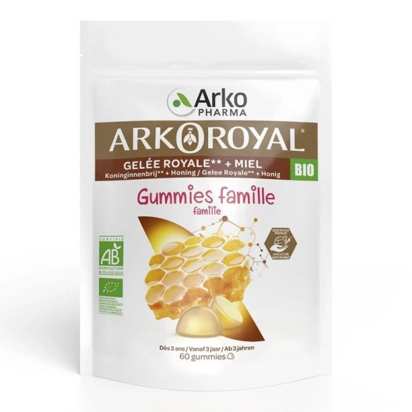 Arkopharma ArkoRoyal Gummies Famille Bio - 60 Gummies