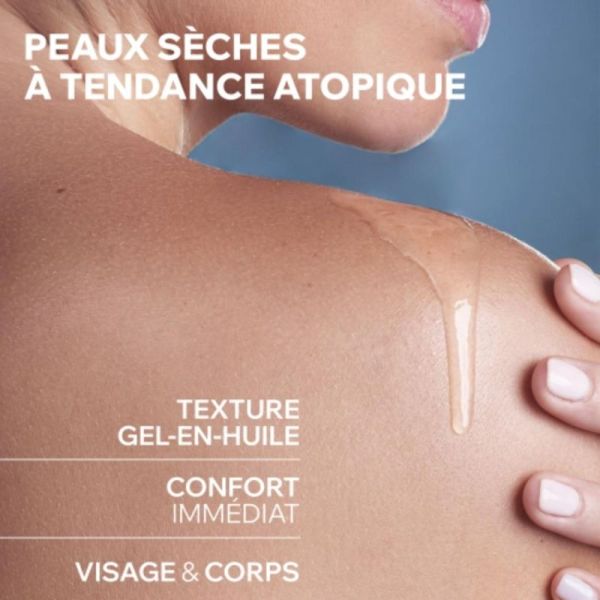 Uriage Xemose C8+ Huile Lavante Anti-Grattage 1L - Nettoie, relipide et soulage dès la 1ère douche