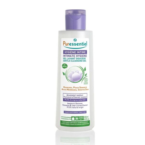 Puressentiel Hygiène Intime Gel Lavant Douceur Certifié Bio - 200ml