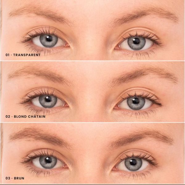 Charlotte Bio Gel Mascara à Sourcils Transparent – Discipline, fortifie et fixe sans effet carton