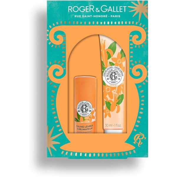 Roger & Gallet Néroli Crème Mains 30 ml + Baume Lèvres Sublimateur 3,5 g