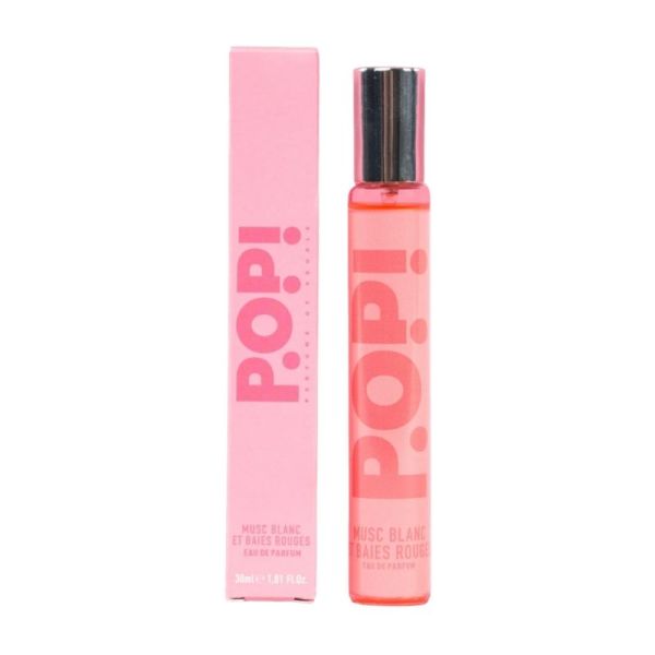 P.O.P ! Eau de Parfum Musc Blanc et Baies Rouges 30 ml - Fragrance florale et gourmande