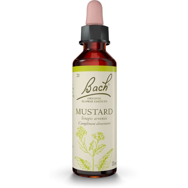 Fleurs de Bach Mustard 20ml – Lumière et stabilité intérieure