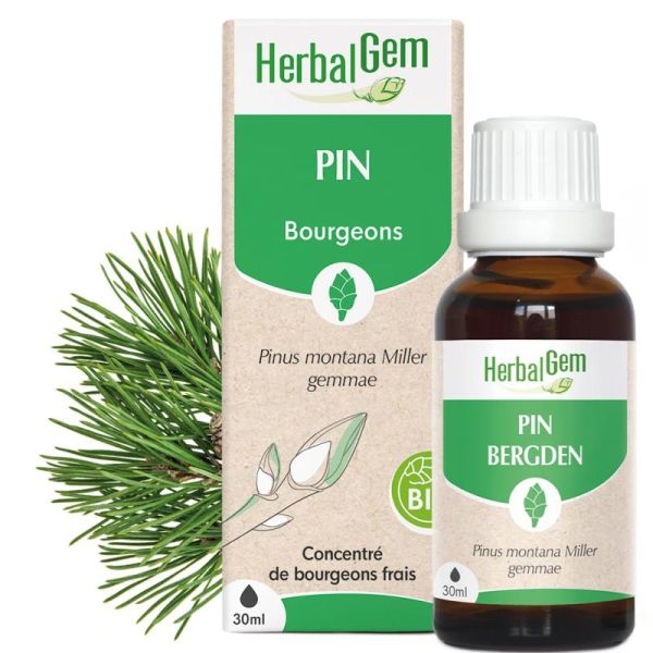 HerbalGem Pin Bio 30ml – Confort articulaire et capital osseux