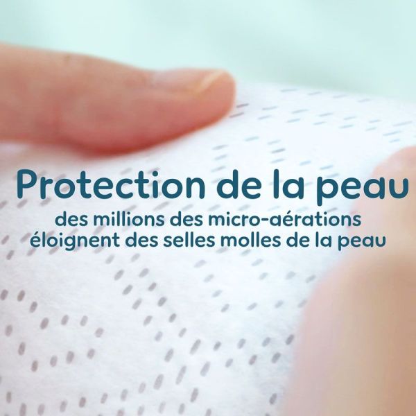 Pampers Premium Protection Taille 5 / 11-16kg - 76 Couches Mega Pack - Confort supérieur, ultra-absorbant