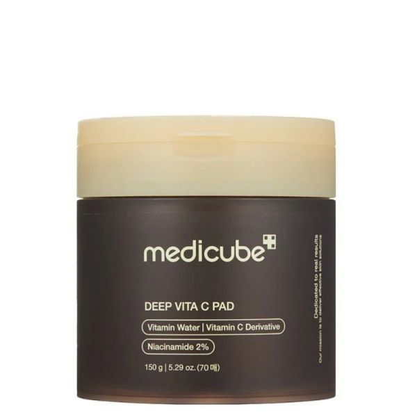 Medicube Deep Vita C Pad - 70 pads - éclat et correction des taches