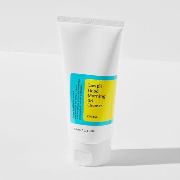 COSRX Low pH Good Morning Gel Cleanser 150ml - Gel nettoyant visage purifiant et régulateur de sébum