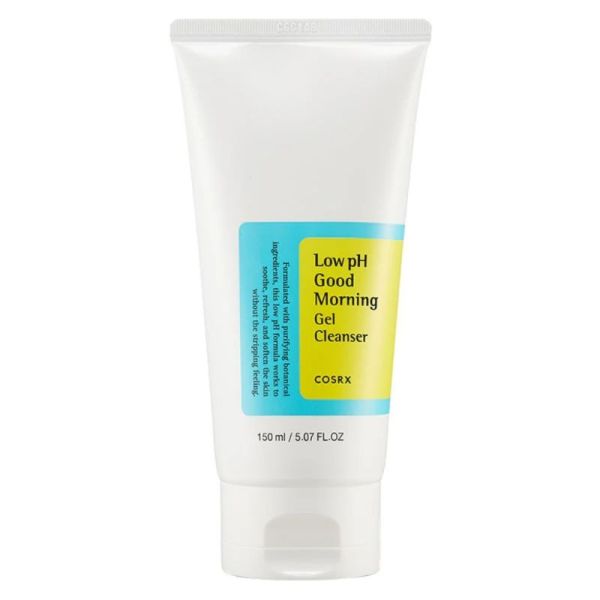 COSRX Low pH Good Morning Gel Cleanser 150ml - Gel nettoyant visage purifiant et régulateur de sébum
