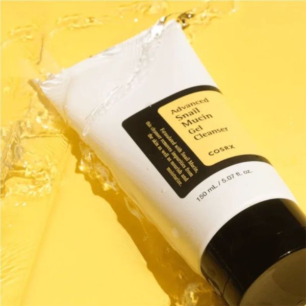 COSRX Advanced Snail Mucin Power Gel Cleanser 150ml - Nettoyage doux et éclat du teint
