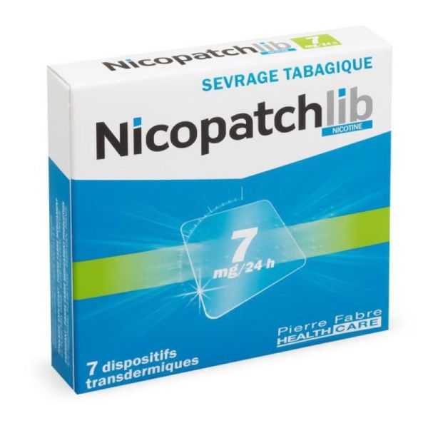 NicopatchLib 7mg/24h 7 patchs