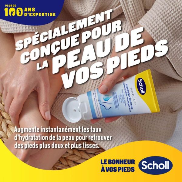 Scholl Expert Care Hydratation Renforcée - 150 ml - Soin intensif des pieds secs