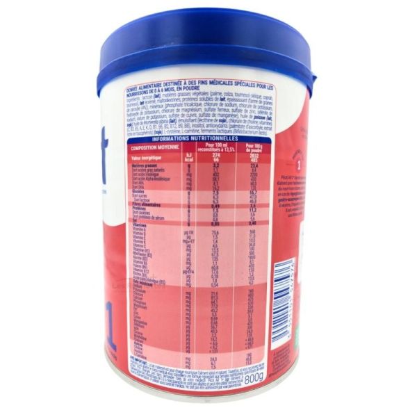 Picot AR 1er âge (0-6 mois) 800g - Diminution des régurgitations et du reflux gastro-œsophagien du nourrisson