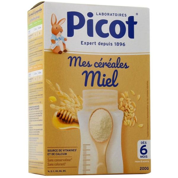 Picot Mes Céréales Saveur Miel Dès 6 mois - 200g