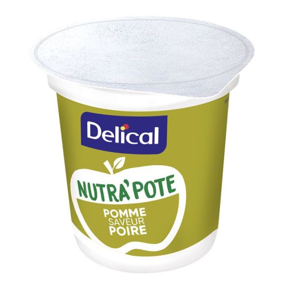Delical Nutrapote Dessert aux Fruits Pomme Poire 4x200g – Dénutrition et troubles de la déglutition