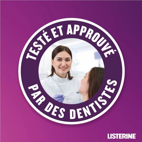 Listerine Total Care Bain de Bouche Quotidien 10-en-1 format voyage 80 ml - Protection complète dents et gencives
