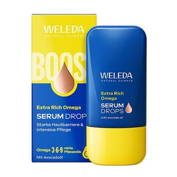 Weleda Extra Rich Omega Sérum Drops Peaux Sèches - 30ml