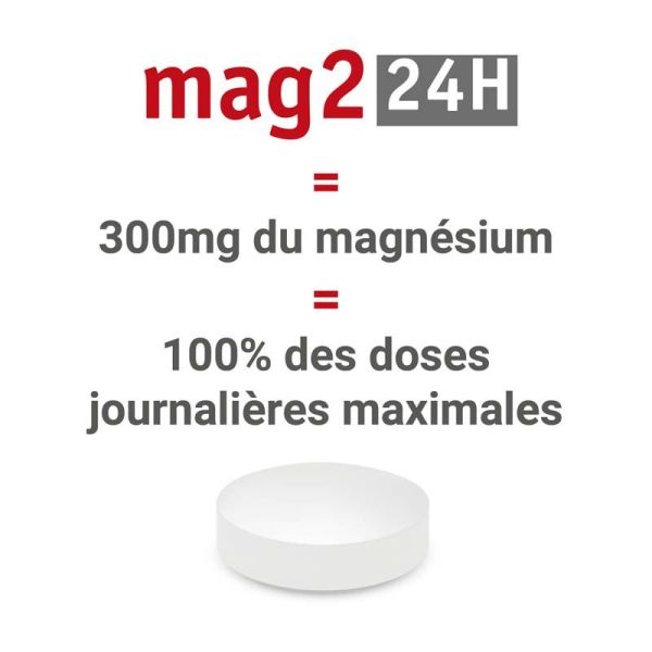 Cooper MAG 2 24H Nervosité, Fatigue et Fatigue Musculaire - 40 Comprimés