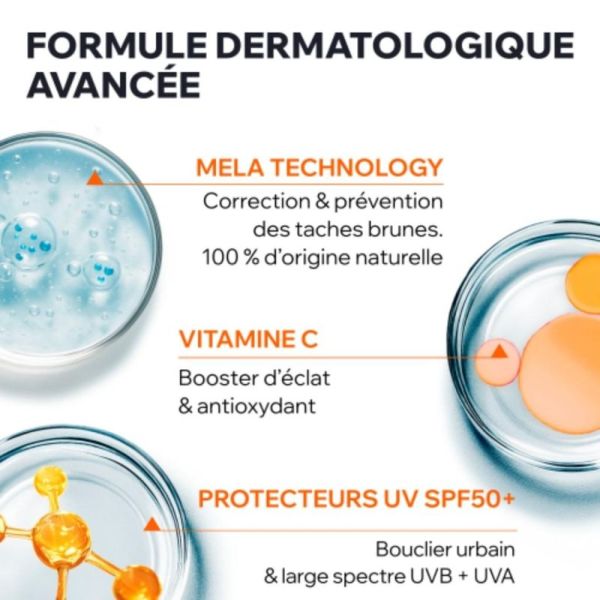 Uriage Depiderm Soin Anti-Taches SPF50+ 30 ml - Prévient et protège contre les taches