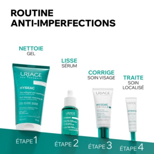 Uriage Hyséac Gel SOS Asséchant 15 ml - Effet patch invisible contre les boutons