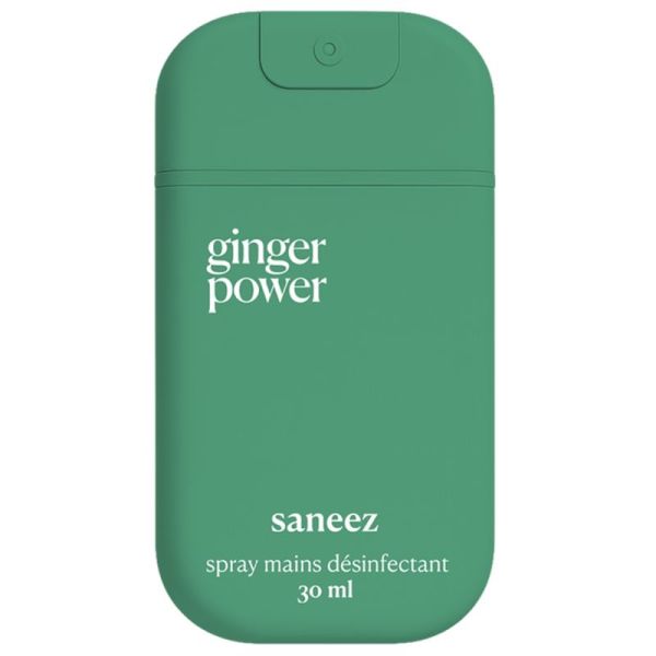Saneez Spray Désinfectant Ginger Power – Hygiène des mains
