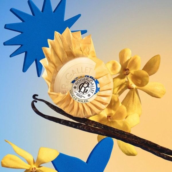 Roger & Gallet Savon Bienfaisant Vanille Soleil - 100g