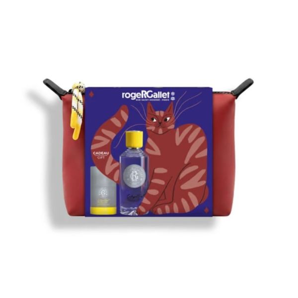 Roger&Gallet Trousse Cologne Twist 2 pièces - Parfum vivifiant et déodorant 24h