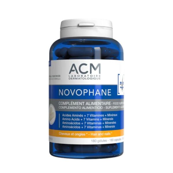 Laboratoires ACM Novophane Soins Cheveux & Ongles - 180 Gélules