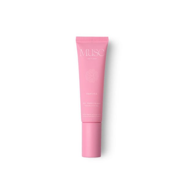 Musc Intime Sakura Gel Parfumant 30 ml – parfum intense et longue tenue inspiré du Musc Tahara