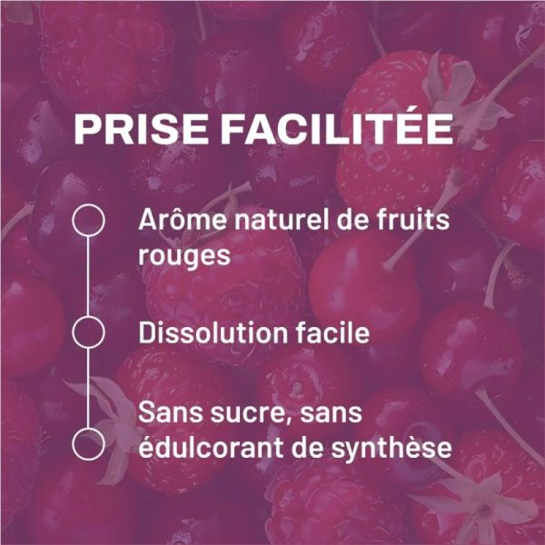 Valbiotis Plus® Collagène Marin Beauté Fermeté & Éclat de la Peau Goût Fruits Rouges - 240g
