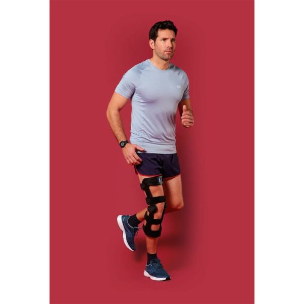 Thuasne GenuPro Control Genouillère Ligamentaire Rigide Gauche – Maintien maximal et sport intense