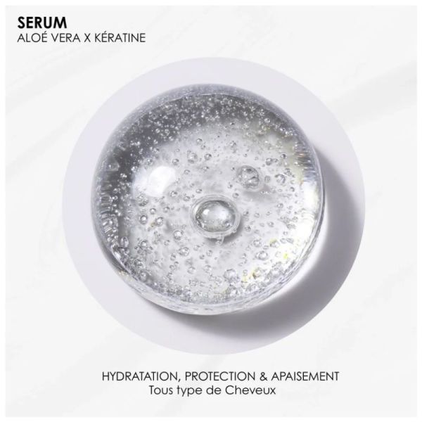 RoseBaie Sérum Cristal Kératine et Aloe Vera 100ml – Purification et hydratation