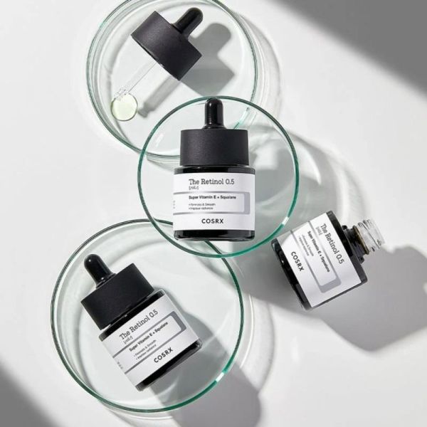 COSRX The Retinol 0.5 Oil 26ml - Huile de nuit anti-âge au rétinol pur