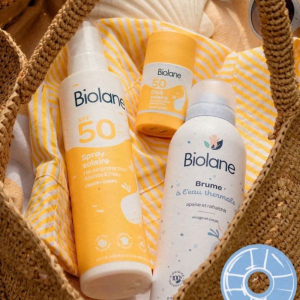 Biolane Brume à l'eau thermale 150 ml -  Apaisante et Rafraîchissante
