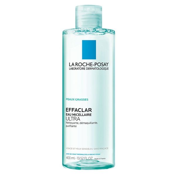 La Roche-Posay Effaclar eau micellaire Ultra - 400 ml - Peaux Grasses et Sensibles