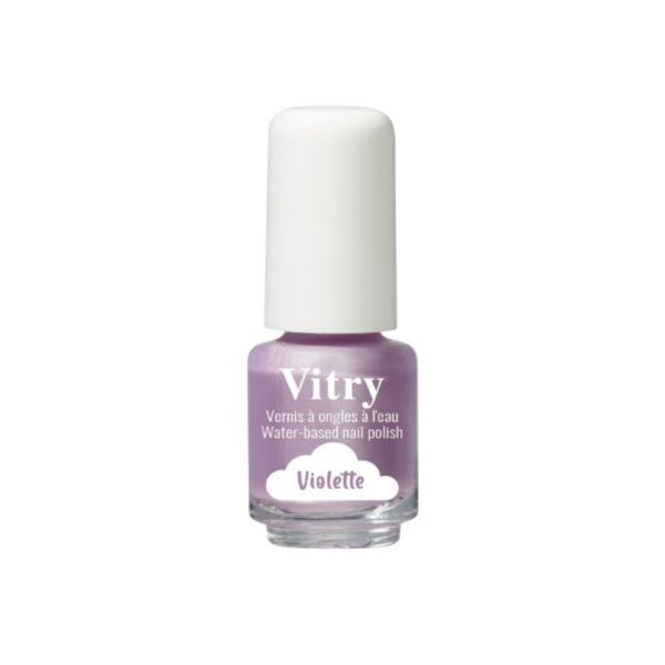 Vitry Vernis à Ongles à l'Eau pour Enfants Violette - 4ml