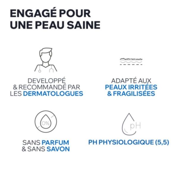 Uriage Bariéderm-Cica Gel Nettoyant 200 ml - Assainit et apaise les peaux irritées