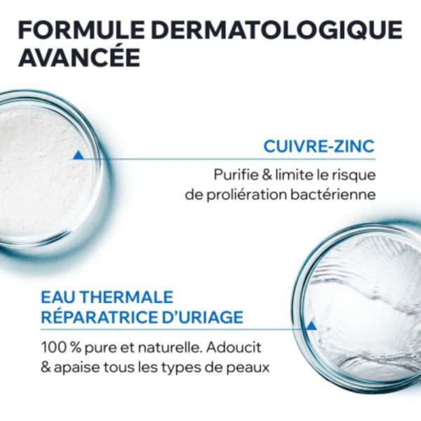 Uriage Bariéderm-Cica Gel Nettoyant 200 ml - Assainit et apaise les peaux irritées