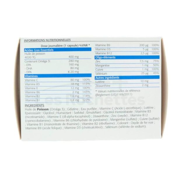 Théa Oftamac + Plus - Complément Alimentaire - Vieillissement Oculaire - 60 Gélules / 2 mois