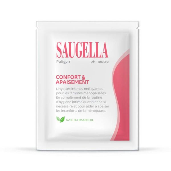 Saugella Poligyn Lingettes Boite de 10