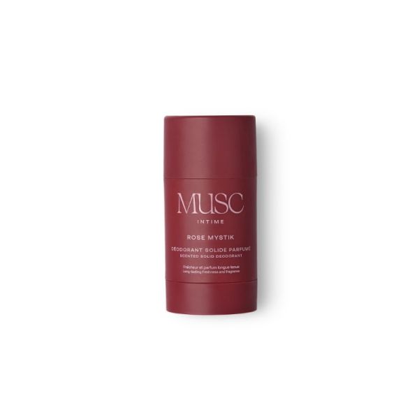 Musc Intime Rose Mystik Déodorant Solide Parfumé 50g - Fraîcheur et parfum longue tenue