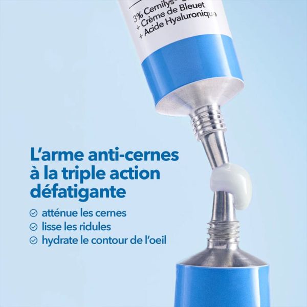 Krème Soin Regard Défatigant Bio 15ml – Anti-cernes et éclat