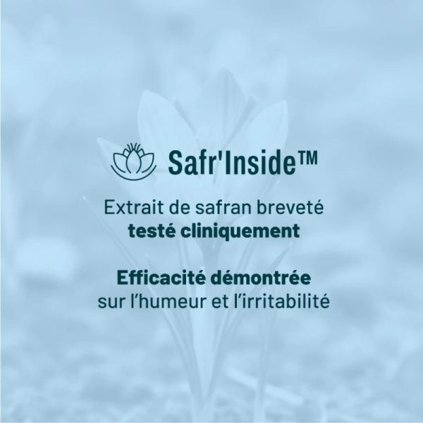 Valbiotis Plus® Sérénité Stress, Irritabilité & Fatigue Émotionnelle - 60 Comprimés