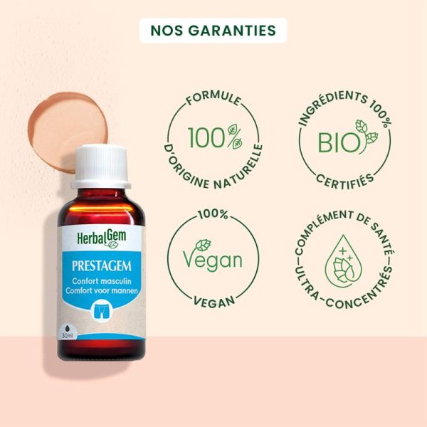 HerbalGem PrestaGem Confort Masculin 30ml – Prostate et urinaire