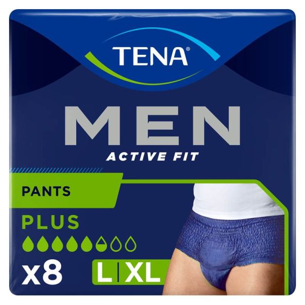 Tena Men Active Fit Pants Plus - Taille L - 8 protections