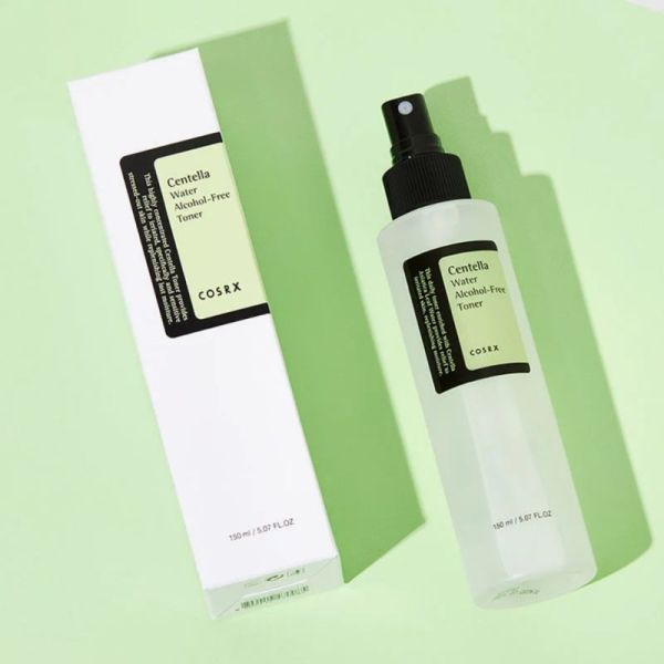 COSRX Centella Water Alcohol-Free Toner 150ml - Lotion tonique apaisante et hydratante sans alcool