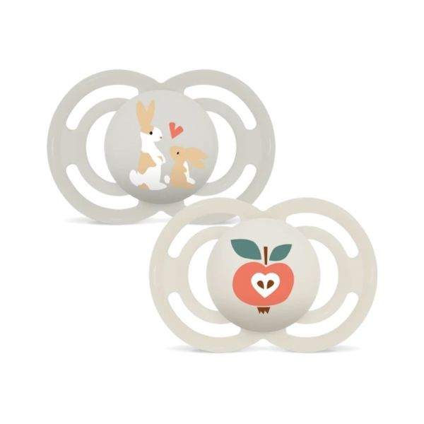 Mam Perfect 2 Sucettes Animaux - 18 mois et +