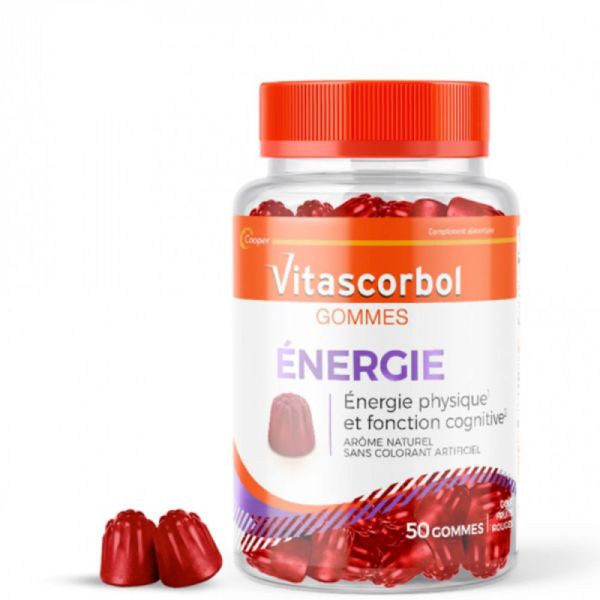 Vitascorbol Energie - 50 gommes