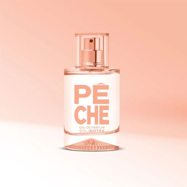 Solinotes Eau de Parfum Pêche 50 ml – Fragrance stimulante et gourmande florientale